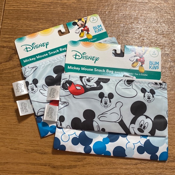 Bumkins Other - Mickey Mouse Snack Bags by Bumkins, new